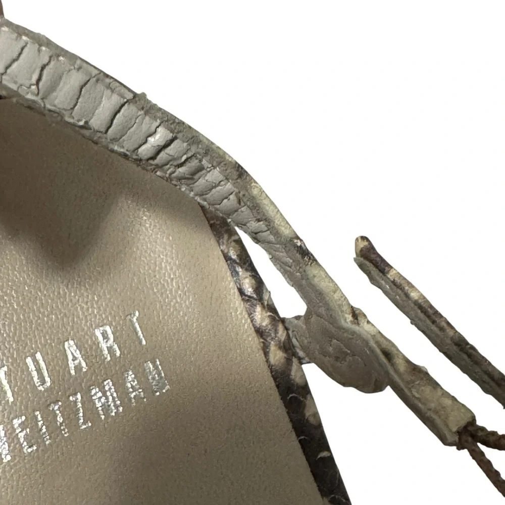Stuart Weitzman Acrobat Roccia Serpent Wedge 8.5 - Picture 13 of 16